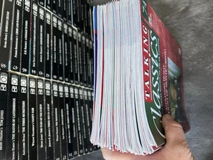 x56 Joblot Talking Classics Cassette Tapes Plus 62 Magazines - Picture 1 of 12