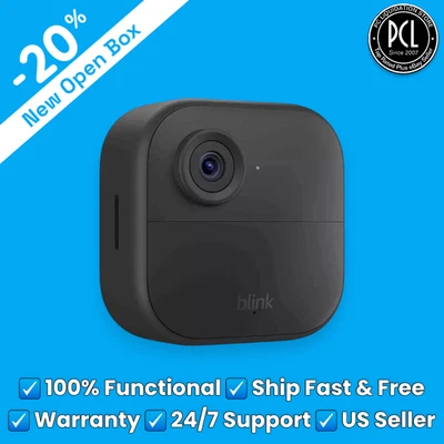 ✅ Blink Outdoor 4 (4th Gen) Battery-Powered Smart Security Add-On Camera 1pc NEW - Image 1 of 4