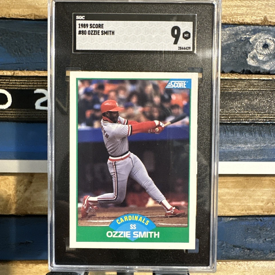 1989 Score - Ozzie Smith #80 HOF ⚾️🔥🔥🔥 - Image 1 of 2