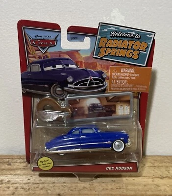 Coches Mattel Disney Pixar Doc Hudson con llavero bienvenidos a resortes de radiador Foto 1 de 3