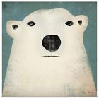 Polar Bear Poster Art Print, Bear Home Decor