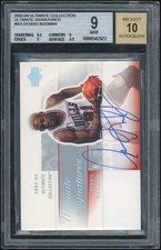 2003/04 Ultimate Collection Signatures Dennis Rodman BGS 9 (9.5,9,9,9.5) *2922