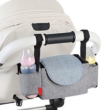 Baby Kid Stroller Pram Pushchair Organizer Mummy Bag Storage Buggy Bottle Holder