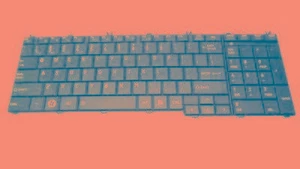 OEM Toshiba Satellite C655-S5212 - Black US Keyboard - V000210270 - Tested - Picture 1 of 4