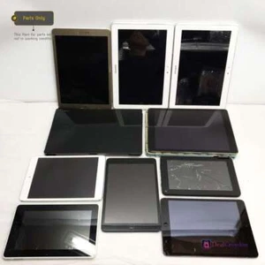 JOB LOT 10X TABLETS MIXED APPLE IPAD SAMSUNG SONY BINATONE FAULTY BUNDLE FAULTY - Picture 1 of 8
