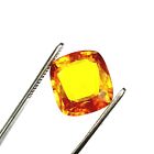 Certified Yellow Citrine 14 Ct Cushion Shape Faceted Cut Loose Gemstone m130