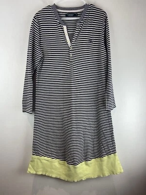 Ralph Lauren Negro Blanco Ropa de Dormir Dormir Top Camisa Pijama Camisón Talla S Foto 1 de 4