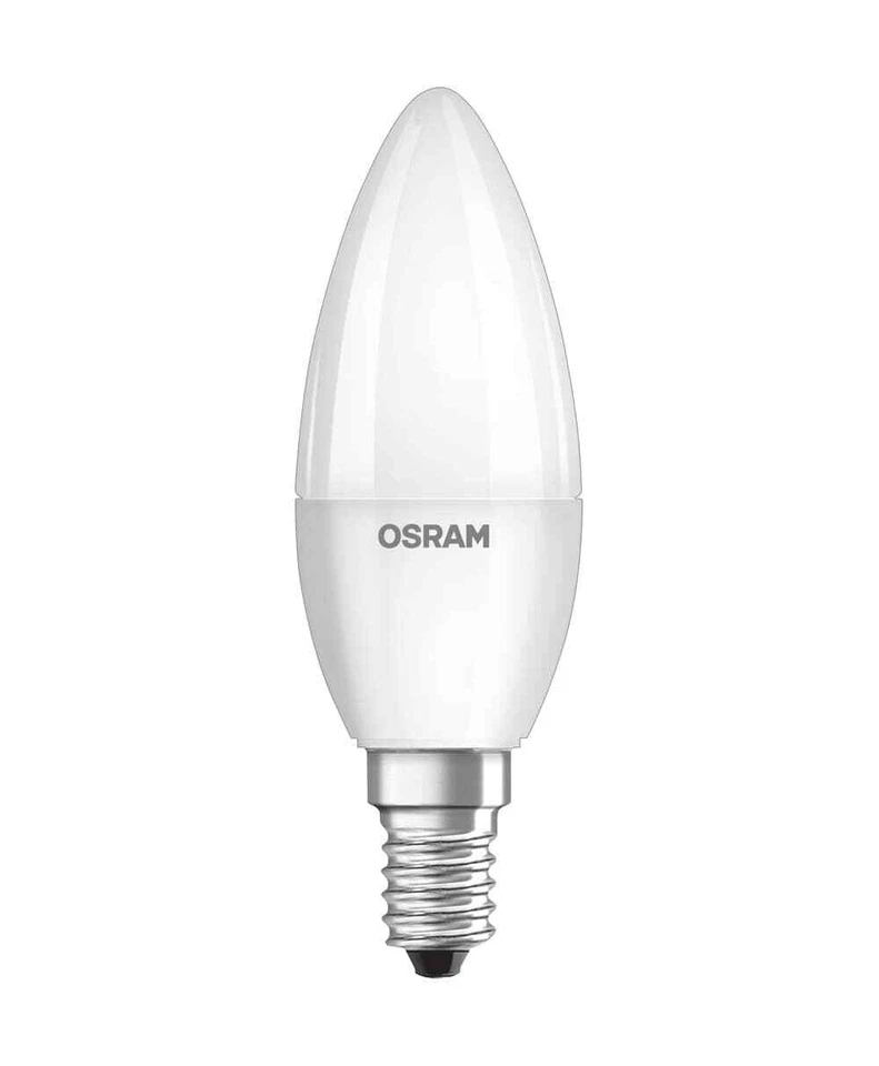 4er-Pack Osram Base  E14 LED Kerze 5,5W 470Lm neutralweiss 4000K wie 40W - Bild 1 von 1