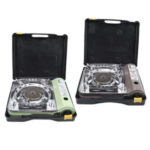 MS - 3500CS Campingkocher Gaskocher Gasherd BBQ Grill Koffer Outdoor Winddichte - Bild 1 von 18