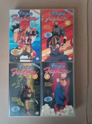 VHS Kassette -  Virtua Fighter Episode 1-4 - Anime Manga Video in Spanisch, RAR! - Bild 1 von 4