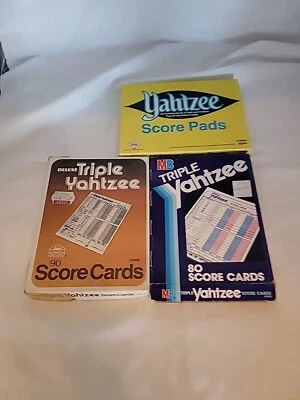 Yahtzee Score Card Pad Sheets Dice Game-Two-Sided 300 Sheets - Image 1 of 4