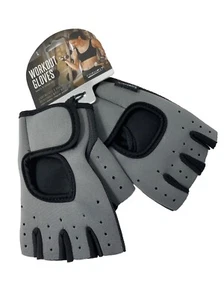 Guanti da allenamento FormFit grigi leggeri e resistenti avvolgimento da polso regolabile grande - Foto 1 di 3