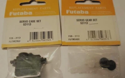 FUTABA FUTM2953 SERVO CASE SET & FUTM3468 SERVO GEAR SET - Image 1 of 4