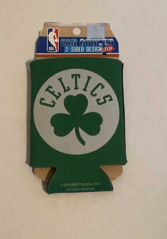 Boston Celtics WinCraft 12oz. Logo Can Cooler Koozie Cover