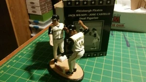JACK WILSON JOSE CASTILLO (RIP) PITTSBURGH PIRATES FIGURINE SGA - Picture 1 of 3