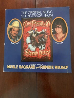 Bronco Billy 1980 Soundtrack LP Clint Eastwood Merle Haggard Very Pristine Vinyl - Image 1 of 4
