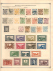 1879-1918 BOSNIA & HERZEGOVINA Stamps..(101) Hinged on Scott sheet