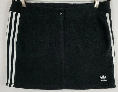Minifalda ADIDAS PRIMEGREEN negra polar para mujer talla M cremallera frontal poliéster Foto 1 de 4
