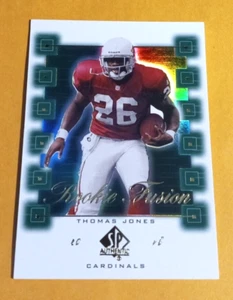 2000 SP Authentic Rookie Fusion Thomas Jones #RF5 RC - Cardinals - Picture 1 of 2