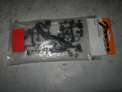 RC HPI Mini Trophy Front & Rear Shock Cap Set Plastic Black 103051 - Image 1 of 2