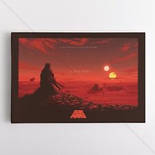 Star Wars A New Hope Movie Poster Canvas Skywalker #2 Art Print