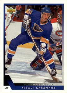 1993-94 Upper Deck #338 Vitali Karamnov