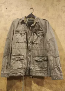 Alpha Industries Green Military M65 Cargo Jacket Size L - Picture 1 of 10