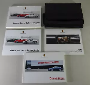 Bordmappe + Betriebsanleitung Porsche Boxster / S / Spyder Typ 987 Stand 12/2010 - Bild 1 von 4