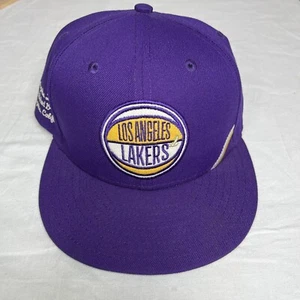 New Era 9FIFTY Los Angeles Lakers Purple 2019 NBA Draft Snapback Hat Men - Picture 1 of 10