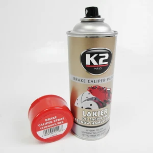 K2 Bremssattellack rot 400ml L346CE Sprühlack Sprühfarbe Spraydose Bremsen - Bild 1 von 9