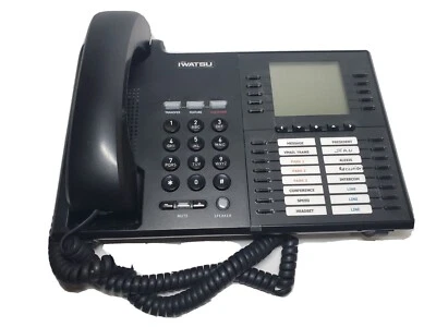 Teléfono digital Iwatsu ICON IX-5810 505810 26 botones parcialmente autoetiquetado Foto 1 de 4