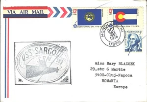 USA 1976 USS SARGO Submarine Special cancell. - Picture 1 of 2