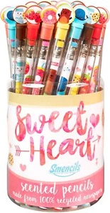 Sweetheart Smencils Cylinder - HB #2 Scented Pencils, 50 Count - Gifts for Kids - Picture 1 of 2
