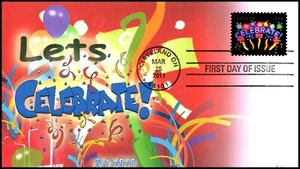 Scott 4502 44 Cents Celebrate Therome Color FDC FDC 11 Of 20 - Picture 1 of 2