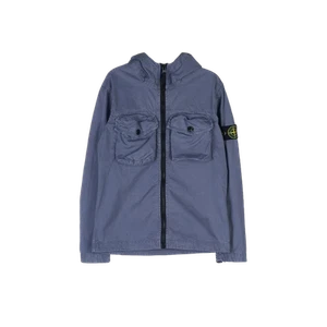 (Kids) Stone Island 10110 Wappen Logo Jacket Pastel Blue - 22SS - Picture 1 of 1