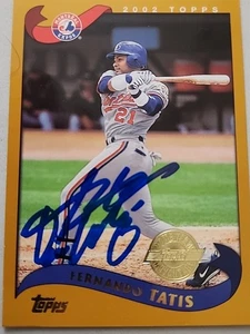 Fernando Tatis Signed 2002 Topps Home Team Advantage #37 - Picture 1 of 2