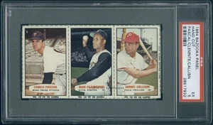 1964 Bazooka Complete Panels #13-15 Pascual / Clemente / Callison PSA 5 (7932) - Picture 1 of 2