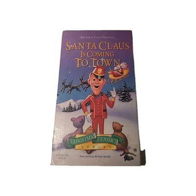 Santa Claus is Coming to Town Christmas Classics Series VHS Tape VCR 1993 Tested - Image 1 of 4