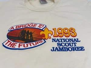 Vintage 1990er Oneita Boy Scouts Of America 1993 National Scout Jamboree T-Shirt XXL - Bild 1 von 11
