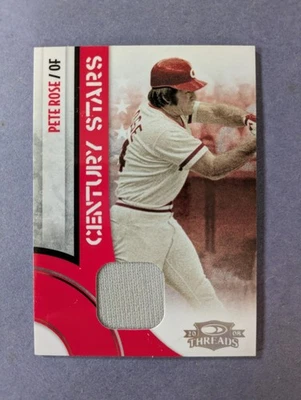 2008 Donruss нитки - века звезды - PETE ROSE (#CS-7) материалы #/100 - Изображение 1 из 2
