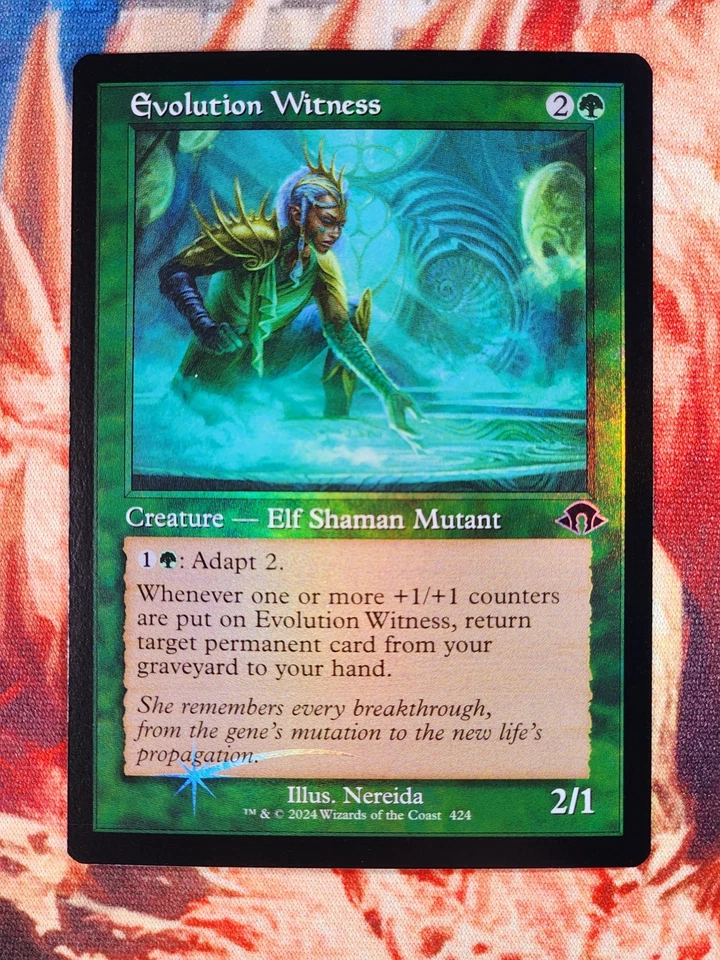 Evolution Witness Foil (Retro Frame) Modern Horizons 3 Magic Gathering MTG MH3 - Image 1 of 2