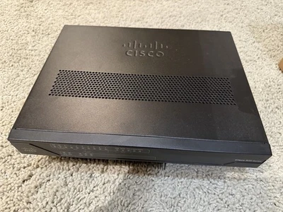 Cisco 891F, C891FW-A-K9,  8-Port Gigabit Integrated Services Router - Image 1 of 3