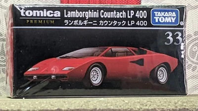 TOMICA PREMIUM #33 LAMBORGHINI COUNTACH LP 400 ESCALA 1/61 NUEVO EN CAJA ¡¡STOCK EN ESTADOS UNIDOS!!! Foto 1 de 4