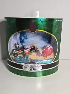 2001 HOLIDAY HOT WHEELS ~ Nuova cassa da surf di Babbo Natale Roadster e slitta da neve con elfi - Foto 1 di 7