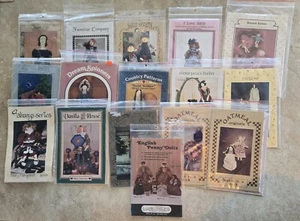 17 Vintage Puppenmuster aus den 80er & 90er Jahren ungeschnitten schöne Auswahl - Bild 1 von 7