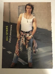 Joey Lawrence Teen Magazine Pinup Picture Vintage Ephemera 1990s - Picture 1 of 2