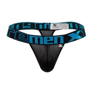 Mens Underwear: Xtremen 91184 Mesh Thongs - Picture 1 of 16