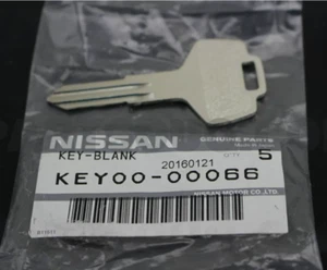 NISSAN Genuine 300ZX Patrol Sentra Blank Metal Uncut Spare Key KEY0000066 - Picture 1 of 2