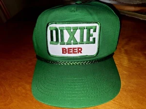 Dixie Beer Embroidered Trucker's Hat NOS - Picture 1 of 2
