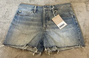 Everlane The Relaxed 90s Short Vintage Sunbleached Blue Jeans NWT Size 25 - Picture 1 of 11